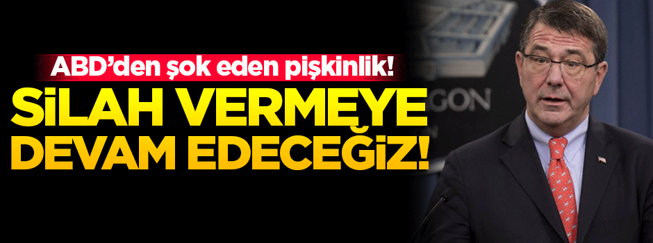 'Suriyeli Kürtlere silah vermeye devam edeceğiz'