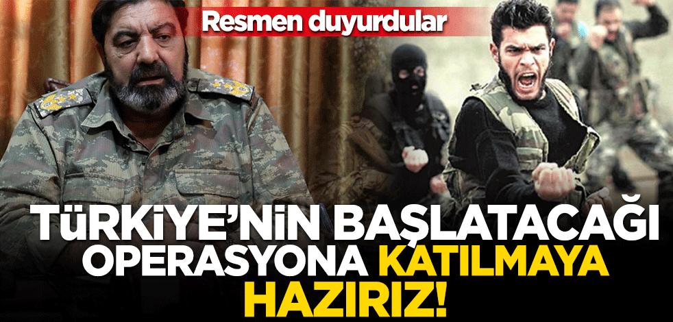 Suriyeli muhalifler: Türkiye'nin başlatacağı operasyona katılmaya hazırız