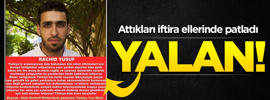 "Suriyeli mülteci 'Türkiye bizi avutmaya çalışıyor, hakkımızı istiyoruz' dedi" iddiası böyle çürüdü! İşte kirli iftira