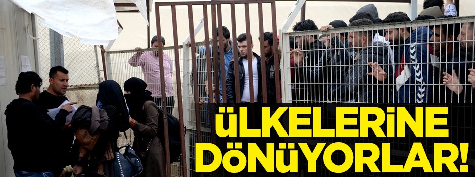 Suriyeliler geri dönüyor