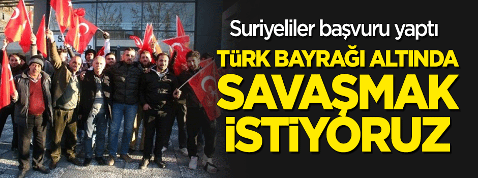 Suriyeliler Türk askeri olmak için başvurdu
