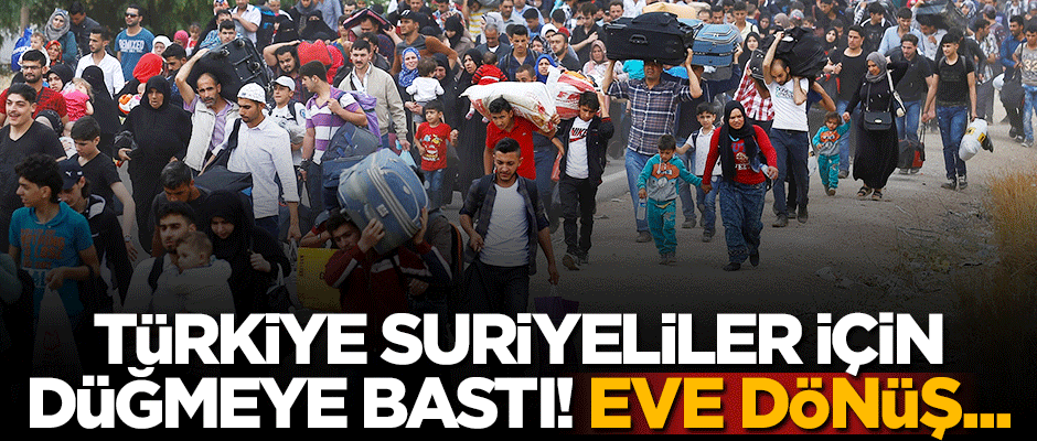 Suriyelilerin evlerine dönebilmesi için Türkiye öncülüğünde uluslararası konferans düzenlenecek