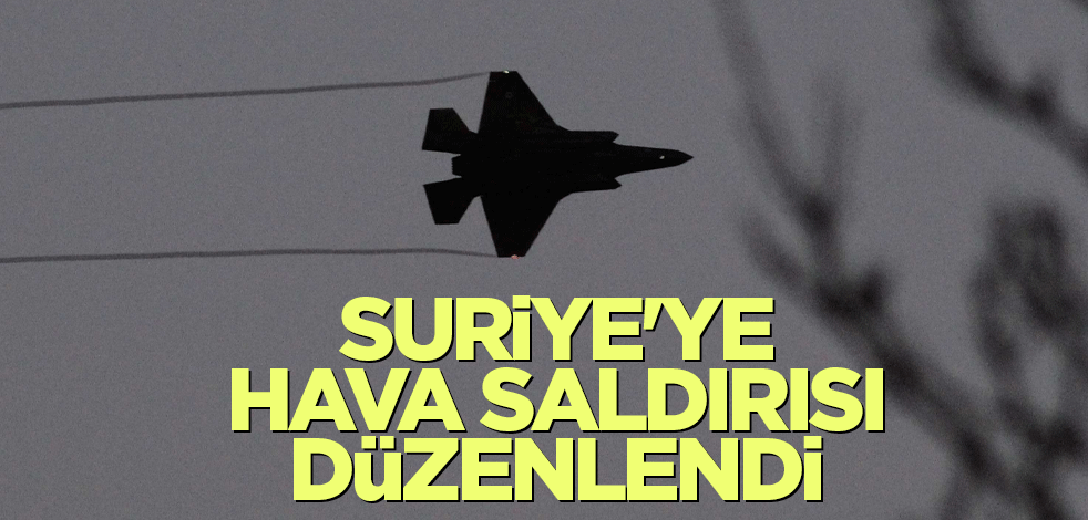 Suriye'nin başkenti Şam'a hava saldırısı düzenlendi