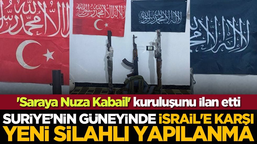 Suriye’nin Güneyinde İsrail'e karşı yeni silahlı yapılanma: 'Saraya Nuza Kabail' Kuruluşunu İlan Etti