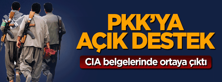 Suriye'nin terör örgütü PKK'ya desteği CIA belgelerinde ortaya çıktı