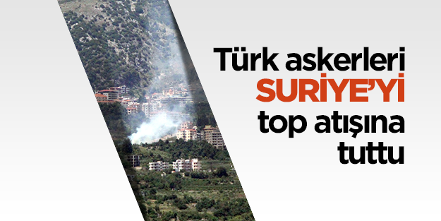 Suriye'ye anında karşılık verildi