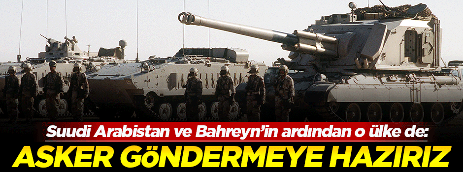 'Suriye’ye asker göndermeye hazırız'