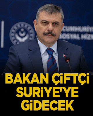 Suriye’ye tarihi ziyaret: Bakan Çiftçi, Ahmed Şara ile bir araya gelecek