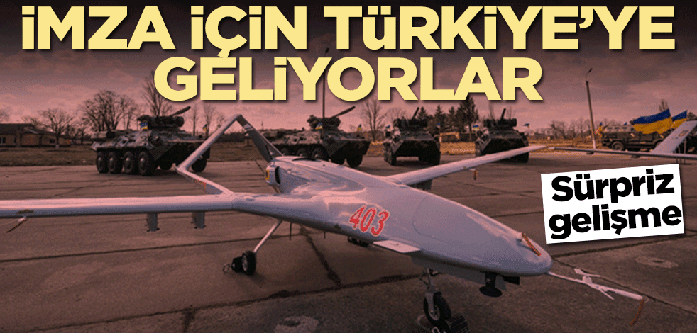 Sürpriz gelişme! Ukrayna imza için Türkiye'ye geliyor