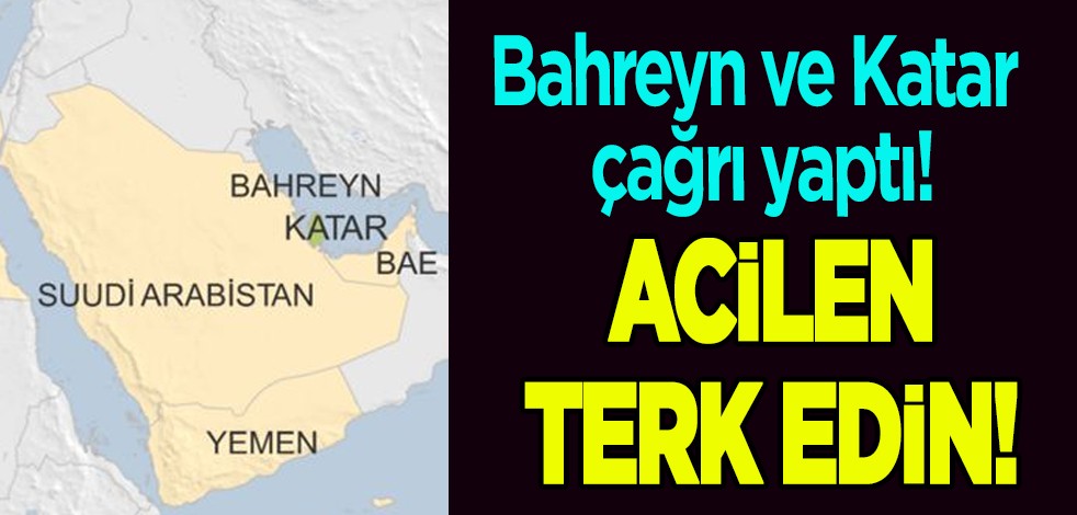 Suudi Arabistan, Bahreyn ve Katar hükümeti milyonlara çok önemli çağrı yaptı: Lübnan'ı terk etmelerini istedi