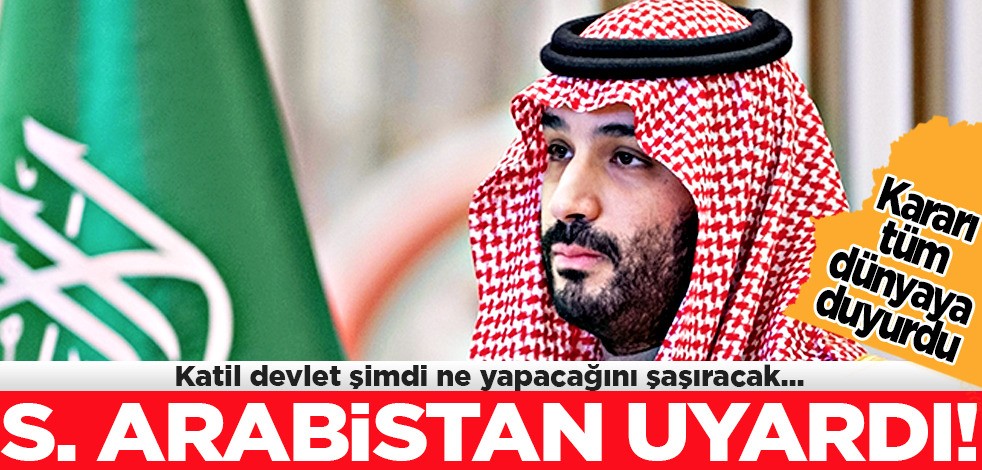 Suudi Arabistan Batı Şeria'daki bölge konusunda uyardı! Peş peşe haberler geldi, ülkeden İsrail duyurusu!