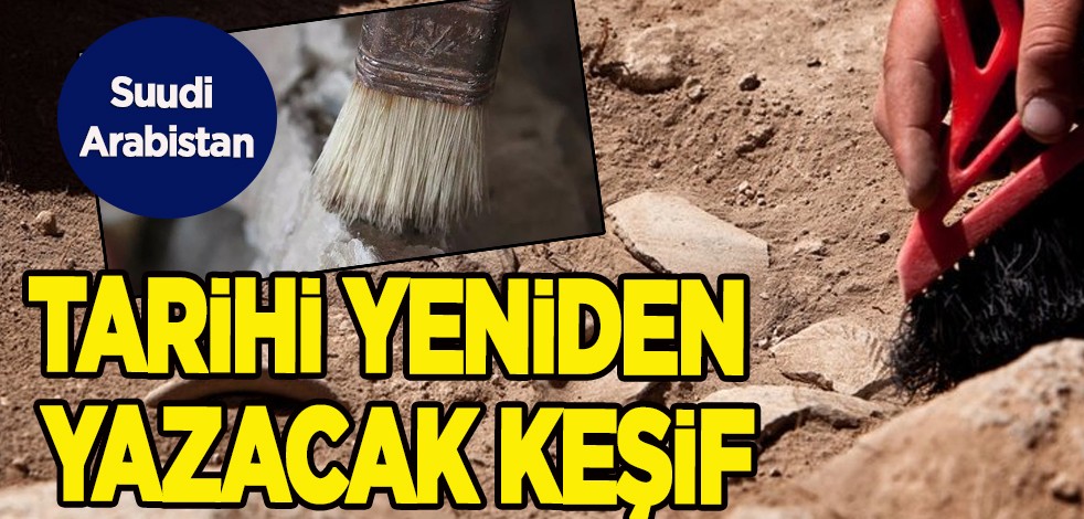 Suudi Arabistan ekibinden beklenmedik, tarihi yazacak keşif! Bakın: İslamiyet yıllarına ait bronz "boğa başı" bulundu
