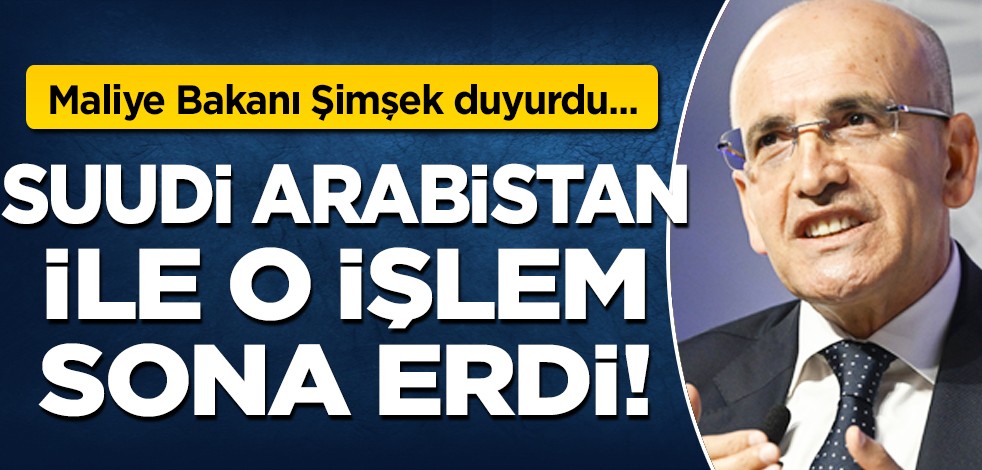  Suudi Arabistan ile 5 milyar dolarlık işlem sona erdi! Bakan Şimşek paylaşımda duyurdu…