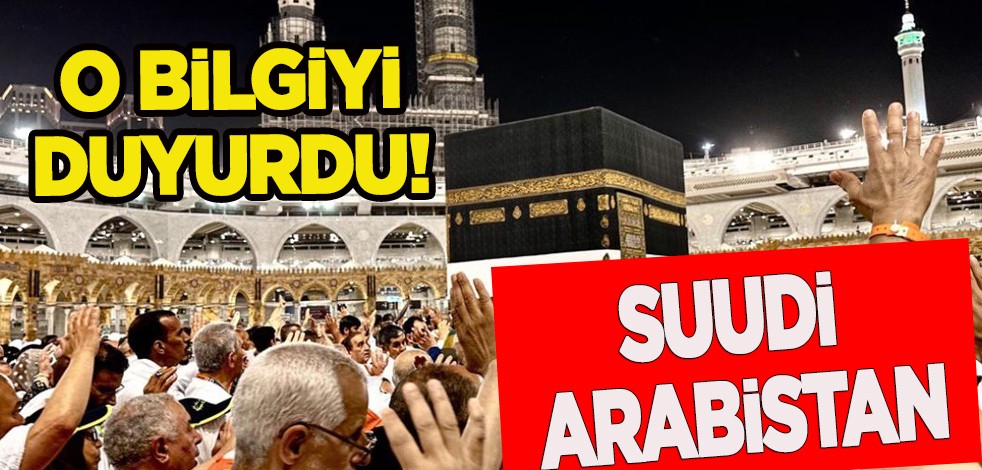 Suudi Arabistan Mekke Yolu projesi kararı! Hac ibadeti için gelenlerin sayısı 1,5 milyonu buldu diyerek açıkladı!