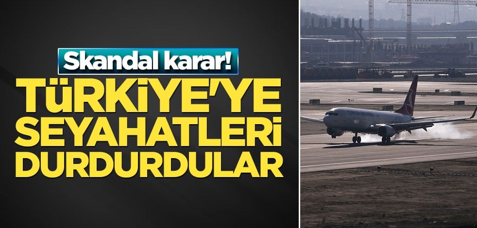 Suudi Arabistan, Türkiye'ye seyahatleri durdurdu