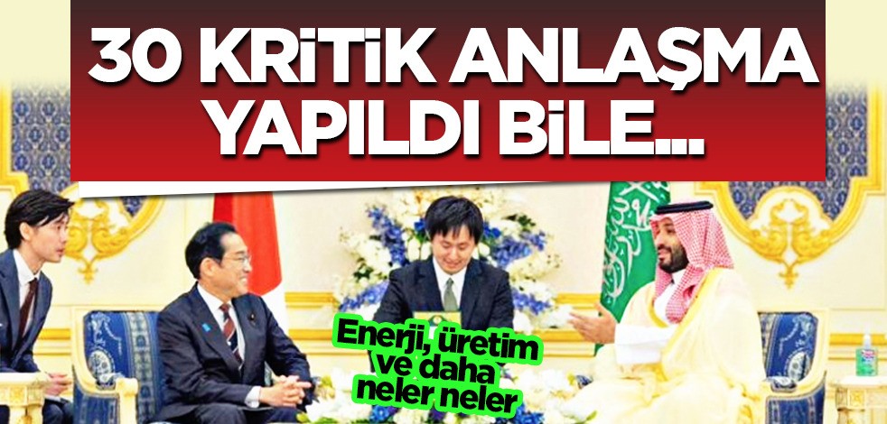 Suudi Arabistan ve Japonya ülkesi 30 anlaşmaya imza atacak: Sağlık sorunları yaşıyorlardı görüşmeler ertelendi