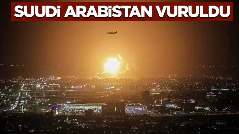 Suudi Arabistan vuruldu