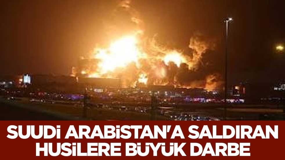 Suudi Arabistan'a saldıran Husilere büyük darbe
