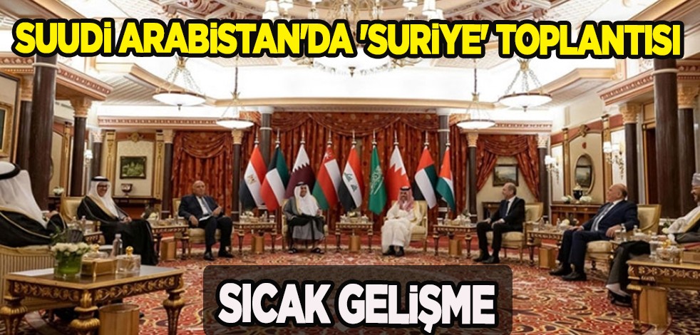 Suudi Arabistan'da 'Suriye' toplantısı oldu: Mısır, Ürdün ve Irak'tan önemli adım! Siyasi olay için çözüm çabaları...