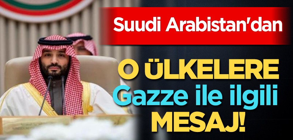 Suudi Arabistan'dan flaş duyuruyu yaptı: Japonya ve Yunanistan'a Gazze ile ilgili 5 mesaj! Gündemi altüst edecek