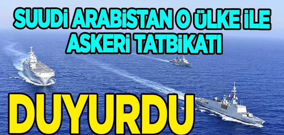 Suudi Arabistan'dan karar! Araplar ile ABD ortak askeri hava tatbikatı düzenledi! Dünyaya duyurdu