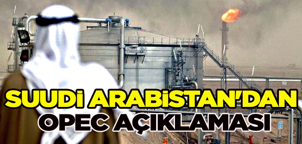 Suudi Arabistan'dan OPEC açıklaması: Suudi Arabistan petrol rezervi