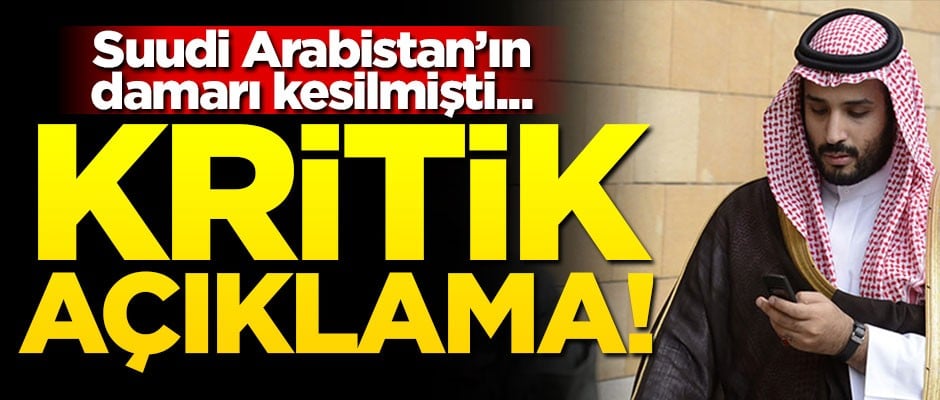 Suudi Arabistan'ın damarı kesilmişti... Irak'tan kritik açıklama!
