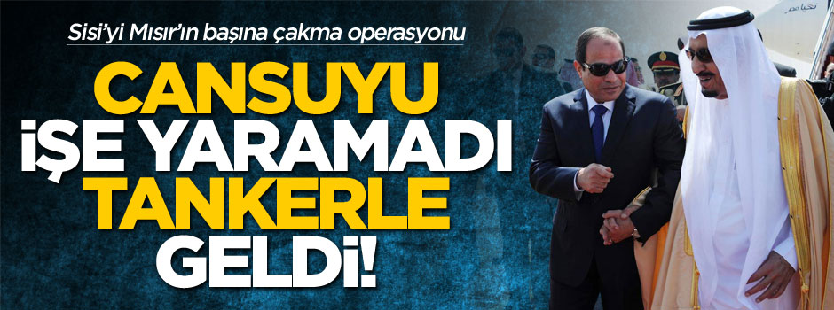 Suudi Kral Selman'dan Mısır Firavunu Sisi'ye cansuyu