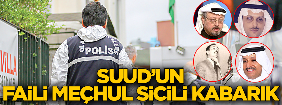 Suudilerin faili meçhul sicili kabarık