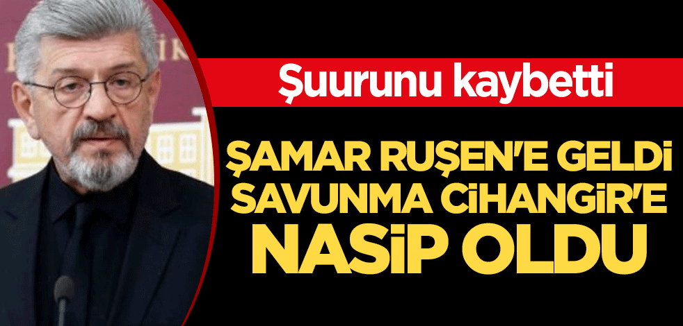 Şuurunu kaybetti... Şamar Ruşen'e geldi, savunma Cihangir'e nasip oldu