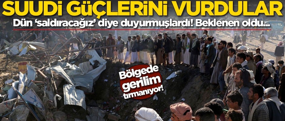 Suudi Arabistan güçlerine saldırı düzenlendi!