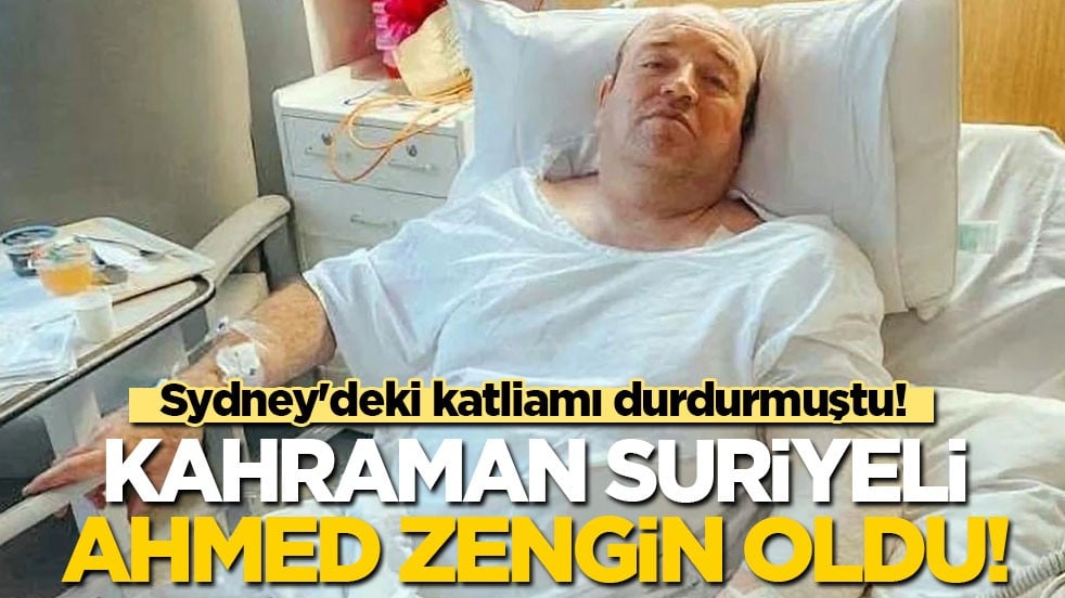 Sydney'deki katliamı durduran Suriyeli kahraman zengin oldu