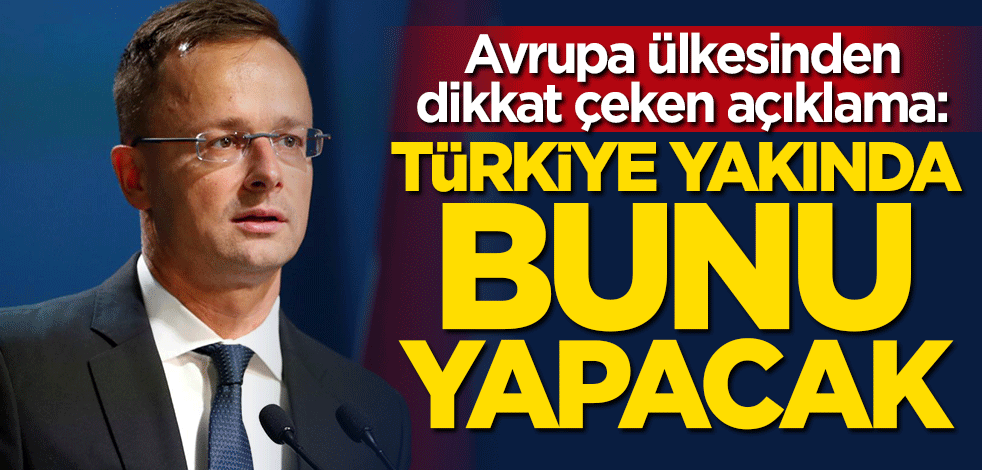 Szijjarto: Türkiye'nin yakında dünyada ilk 10'a gireceğini gördük