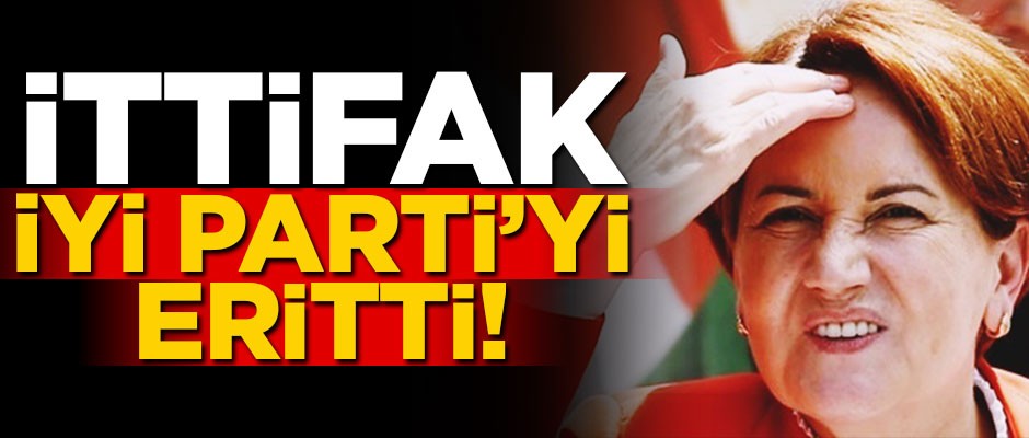 Taban tabana zıt olduğu partilerle ittifak yapmak İYİ Parti'yi eritti!