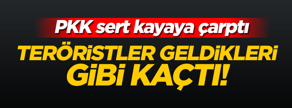 Tabura saldıran PKK'lı teröristleri JÖH püskürttü