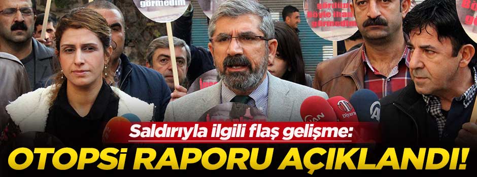 Tahir Elçi'nin otopsi raporu açıklandı