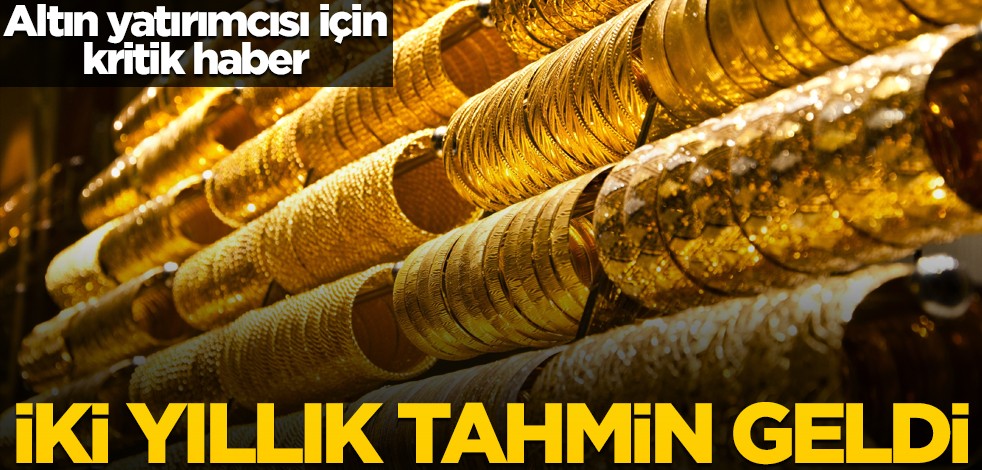 Tahmin bekleyen altın yatırımcılarına uyarı!