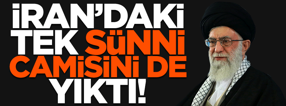 ''Tahran’daki tek Sünni camisini de yıktılar'' iddiası