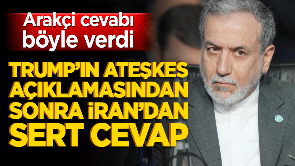 Tahran'dan Trump'a sert cevap! İran ateşkes iddialarını yalanladı!