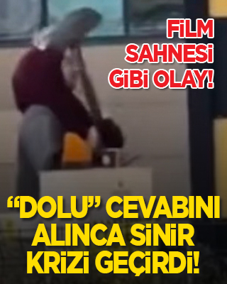 Taksi durağında film sahnesi gibi olay! “Dolu” cevabını alınca sinir krizi geçirdi!