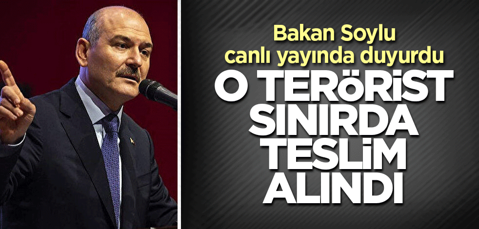 Taksim saldırısıyla ilgili yeni gelişmeyi Bakan Soylu açıkladı
