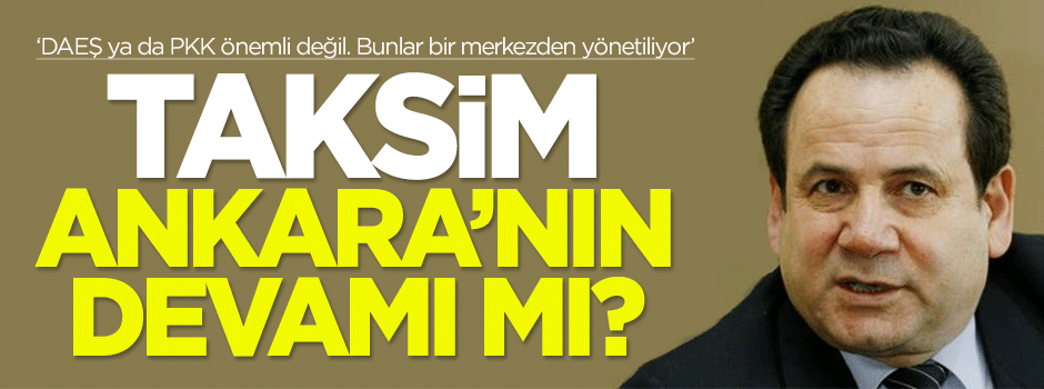 Taksim'deki saldırı Ankara'nın devamı mı?