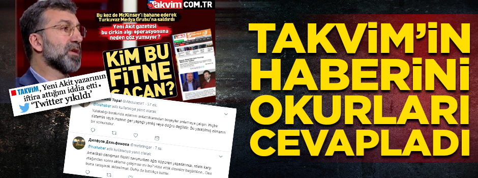 Takvim’in haberini okurları cevapladı