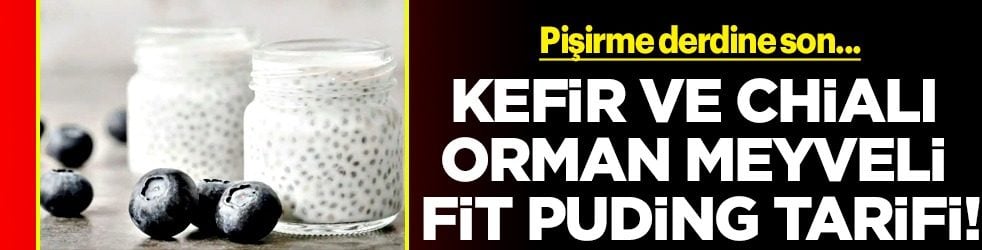 Takviye arama! Bugün ne pişirsem derdine son: Fit puding tarifi! Ünlü şeflerin sırrı: Sıra dışı taktik bu...