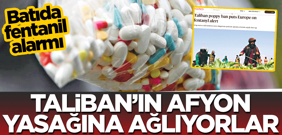 Taliban’ın afyon yasağına ağlıyorlar