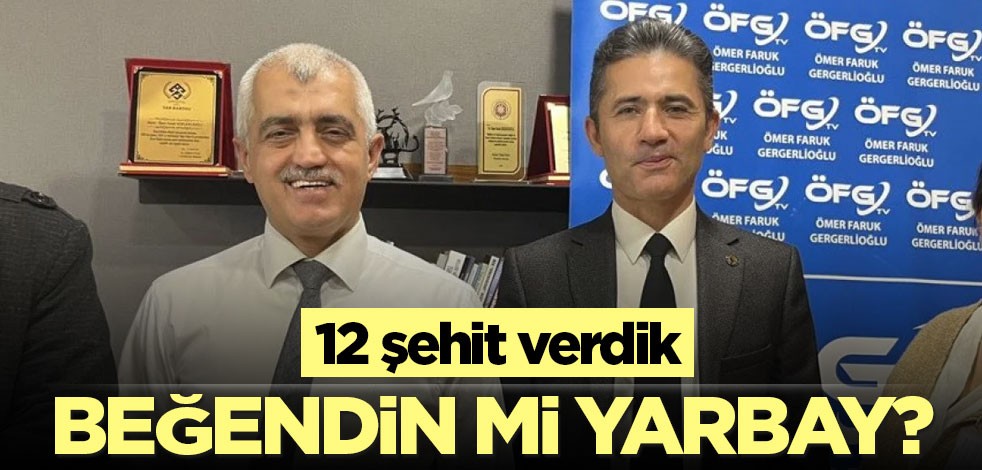 Tam 12 şehit verdik! Yakıştı mı sana yarbay?