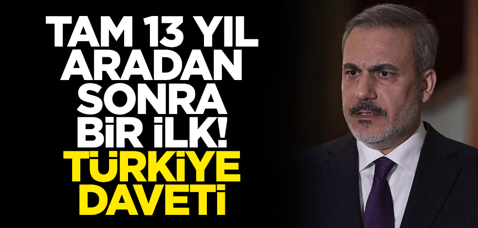 Tam 13 yıl aradan sonra bir ilk! Arap Ligi'nden Türkiye daveti