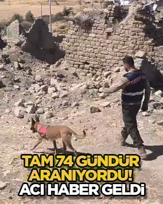 Tam 74 gündür aranıyordu! Acı haber geldi
