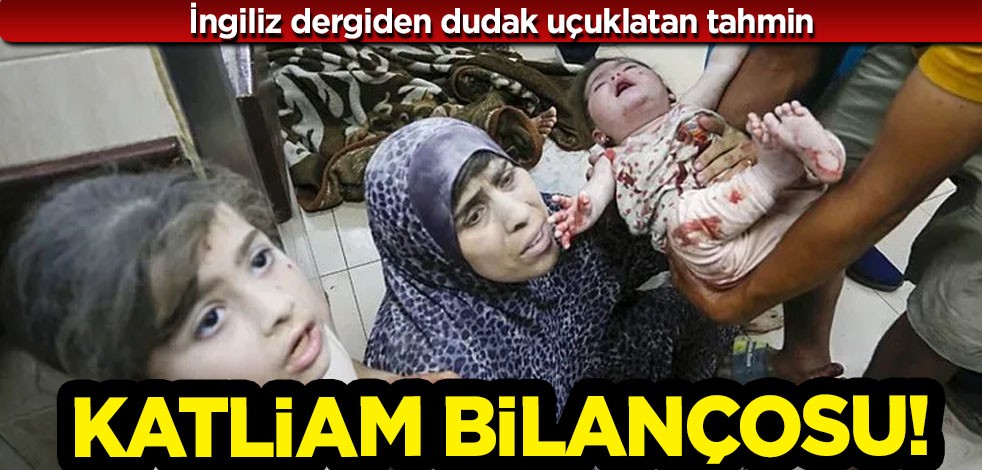 İngiliz dergiden tahmin: Tam anlamıyla bir soykırım! Bilançosu bilinenin 5 katı! Felaketi duyurdu