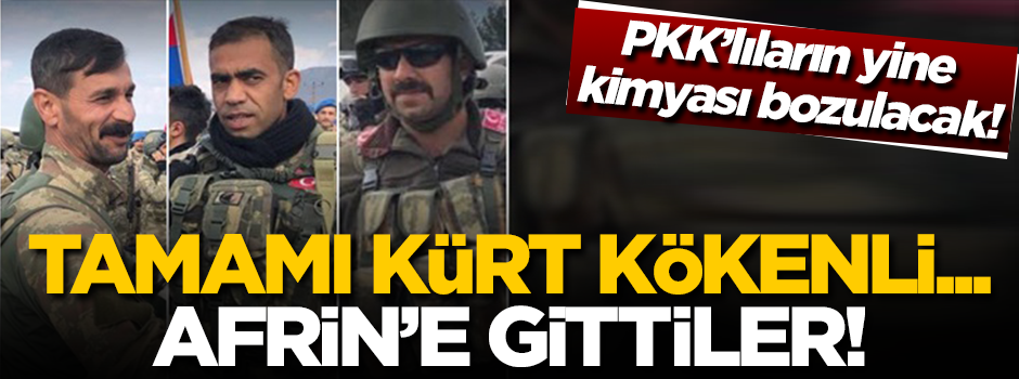 Korucu Özel Harekat (KÖH) Afrin'de